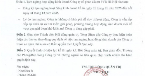 Ôm gần 257 tỷ của khách hàng đặt mua căn hộ, một công ty BĐS muốn tạm ngừng hoạt động kinh doanh