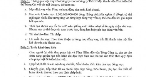 Doanh nghiệp của ông Đặng Thành Tâm muốn vay nợ 1.000 tỷ đồng từ công ty con