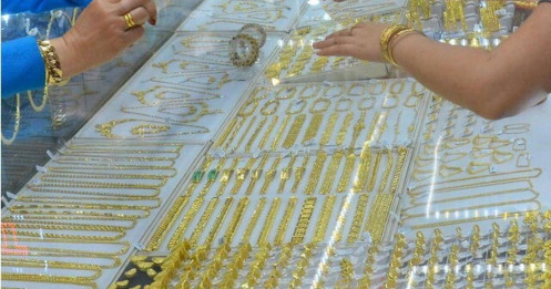 Sáng 20-12, giá vàng miếng SJC, vàng nhẫn tiếp tục rớt mạnh