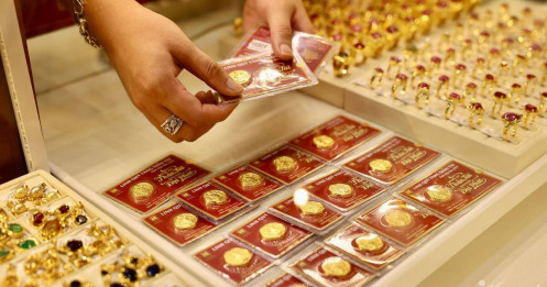 Giá vàng nhẫn SJC mua vào giảm 1,5 triệu đồng/lượng sau 1 tuần