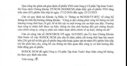 Vốn hóa tăng vọt lên 2.800 tỷ, nhà sản xuất ‘Anh trai chông gai’ phải giải trình