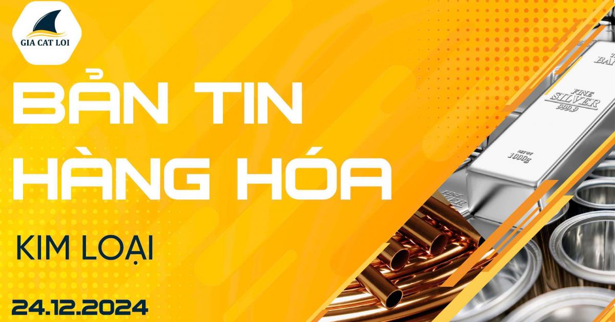 Bản tin nhóm kim loại ngày 24/12/2024