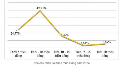 Ai là người có mức lương hơn 10,3 tỉ đồng/năm ở TP HCM năm 2024?