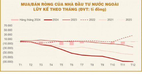 Nhìn lại thị trường chứng khoán Việt Nam năm 2024