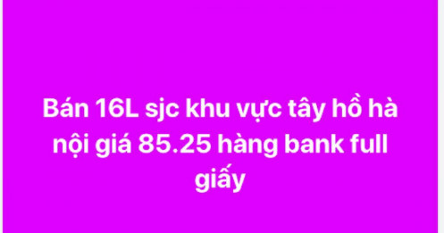 Cuối năm, vàng ‘chợ đen’ sôi động bán mua