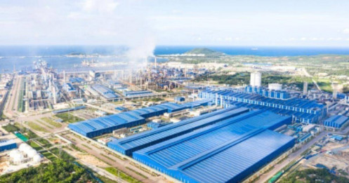 Hòa Phát chính thức vận hành dây chuyền sản xuất thép HRC tại siêu dự án 85.000 tỷ đồng