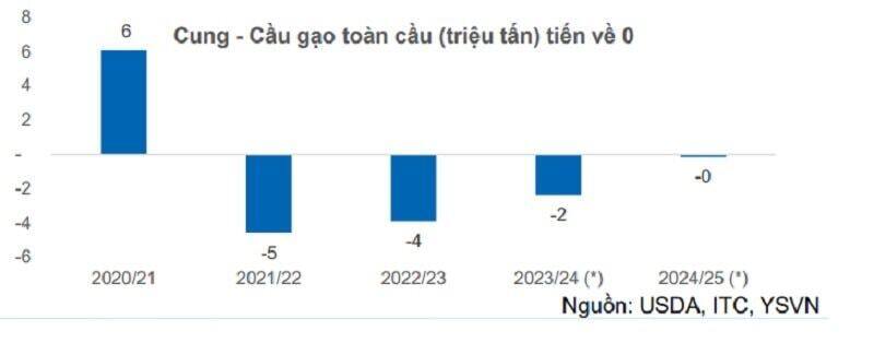 Bức tranh cổ phiếu ngành gạo: Khó thêm khó, sắc xám chủ đạo