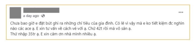 Mỗi tháng kiếm 35 triệu, chỉ tiêu hết 26 triệu nhưng vẫn không dư đồng nào, chẳng biết 9 triệu chạy đâu mất?!