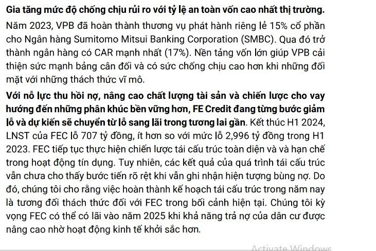 Một cổ phiếu ngân hàng được khuyến nghị mua với tiềm năng tăng giá hơn 23%