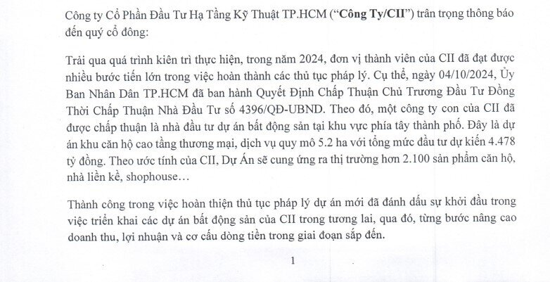 “Trùm” đất Thủ Thiêm CII vừa được chấp thuận đầu tư dự án 4.478 tỷ đồng, quy mô hơn 2.100 căn hộ, nhà liền kề