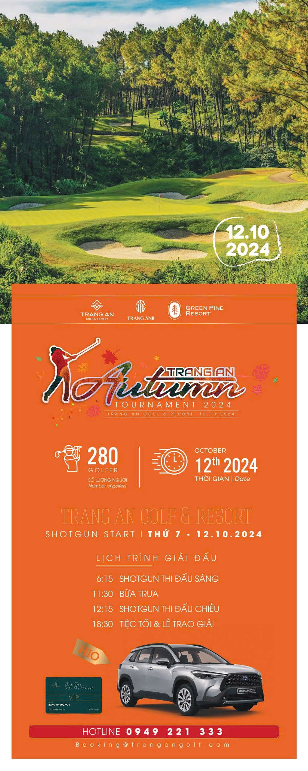 Giải đấu chào thu "Trang An Autumn Tournament 2024"  sắp khởi tranh