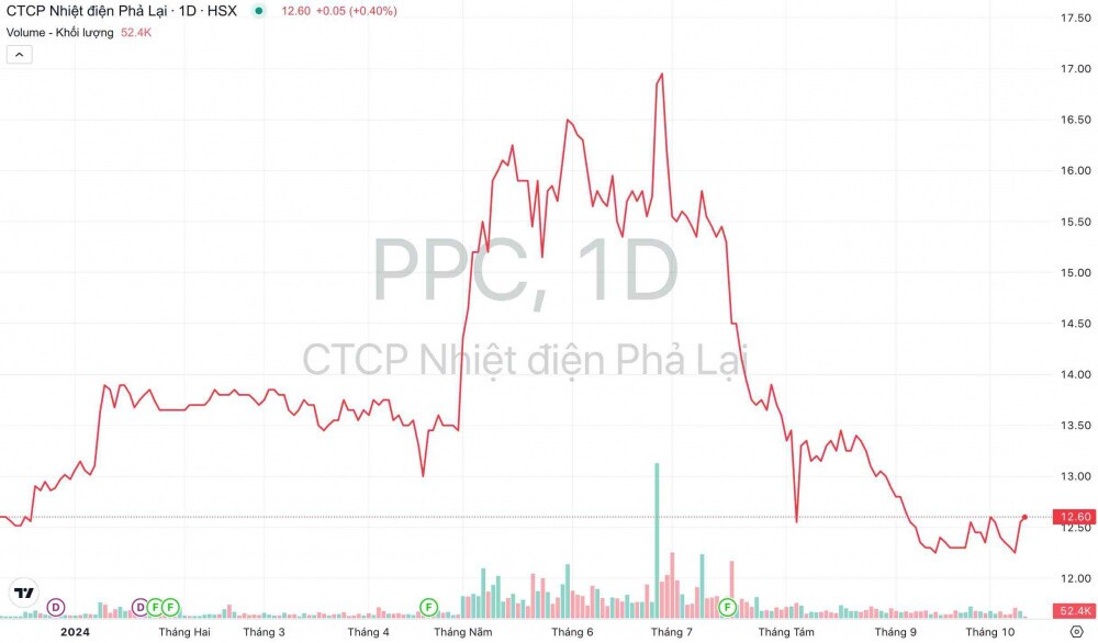 Nhiệt điện Phả Lại (PPC) chốt chi thêm hơn 200 tỷ đồng trả cổ tức còn lại năm 2023