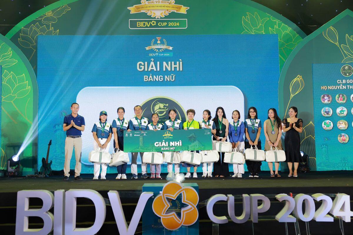 Giải các CLB Golf Hà Nội Mở rộng – BIDV Cup 2024: CLB Golf Khỉ Vàng và CLB Luật sư miền Bắc giành ngôi vô địch