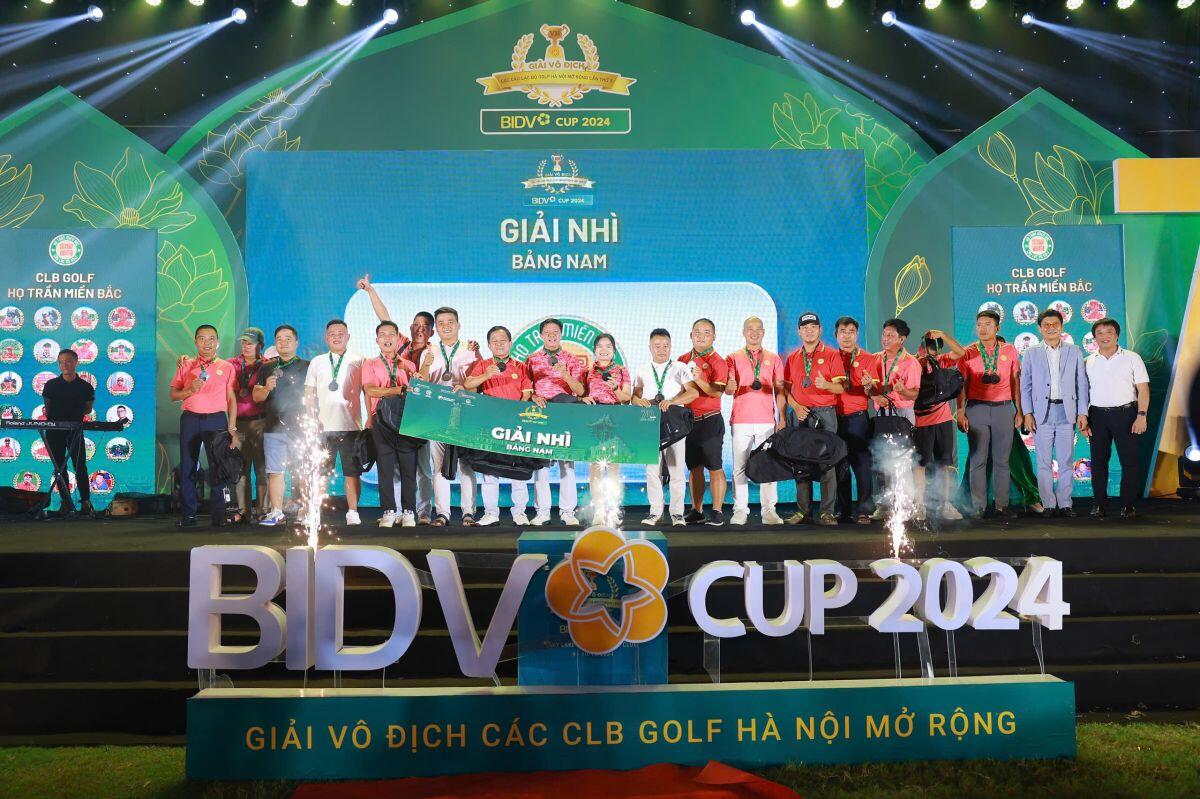 Giải các CLB Golf Hà Nội Mở rộng – BIDV Cup 2024: CLB Golf Khỉ Vàng và CLB Luật sư miền Bắc giành ngôi vô địch