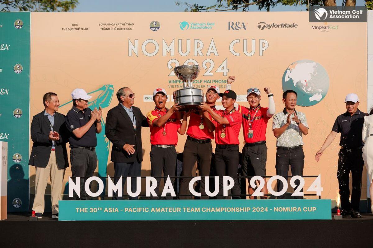 Tuyển Việt Nam vô địch giải Nomura Cup 2024