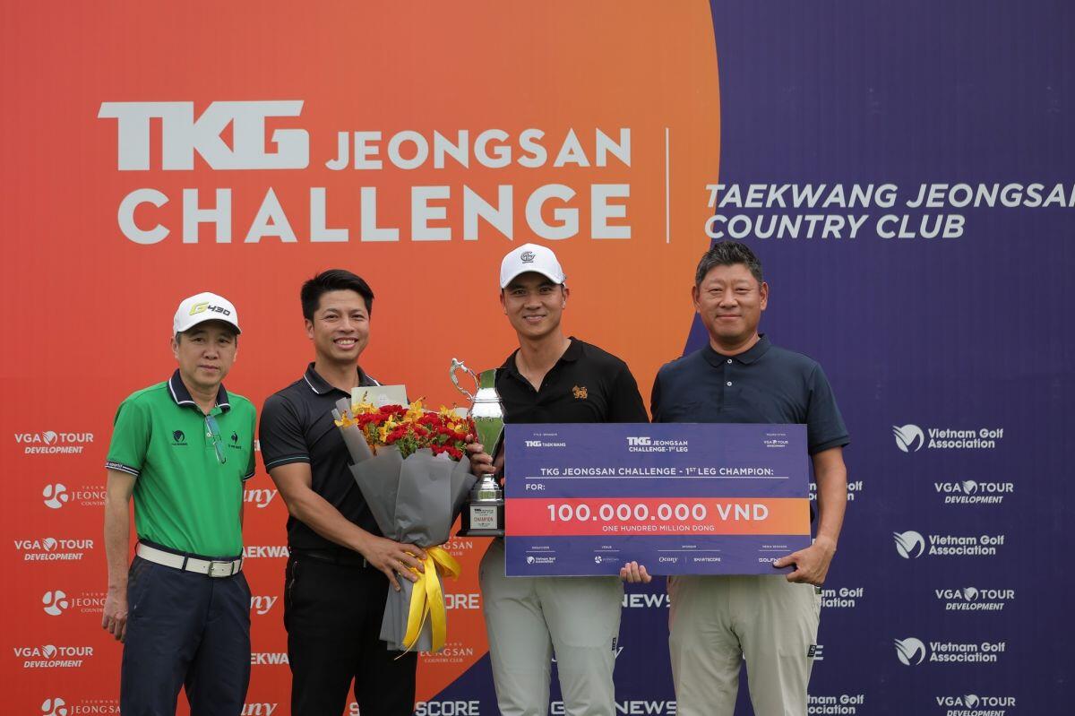 Trần Lê Duy Nhất vô địch chặng 3 TKG Jeongsan Challenge