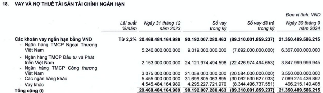 Ngân hàng nào là chủ nợ lớn nhất của VNDirect?