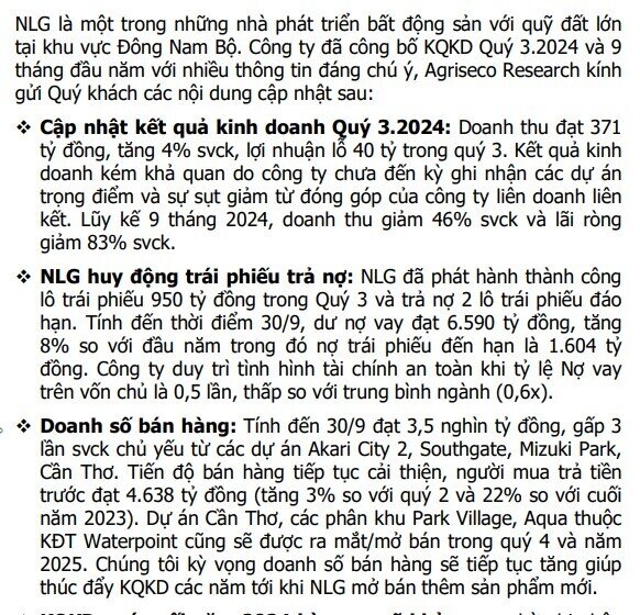 Bàn giao loạt dự án trọng điểm trong quý 4, cổ phiếu của ông lớn địa ốc phía Nam được CTCK kỳ vọng bật tăng