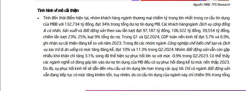 Một mã ngân hàng được khuyến nghị mua, kỳ vọng tăng 18%