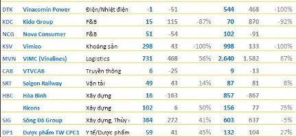 BCTC quý 3/2024 chiều 31/10: Quốc Cường Gia Lai, loạt công ty BĐS và dệt may báo lãi tăng bằng lần, một DN khoáng sản lãi lớn đẩy cổ phiếu tăng trần