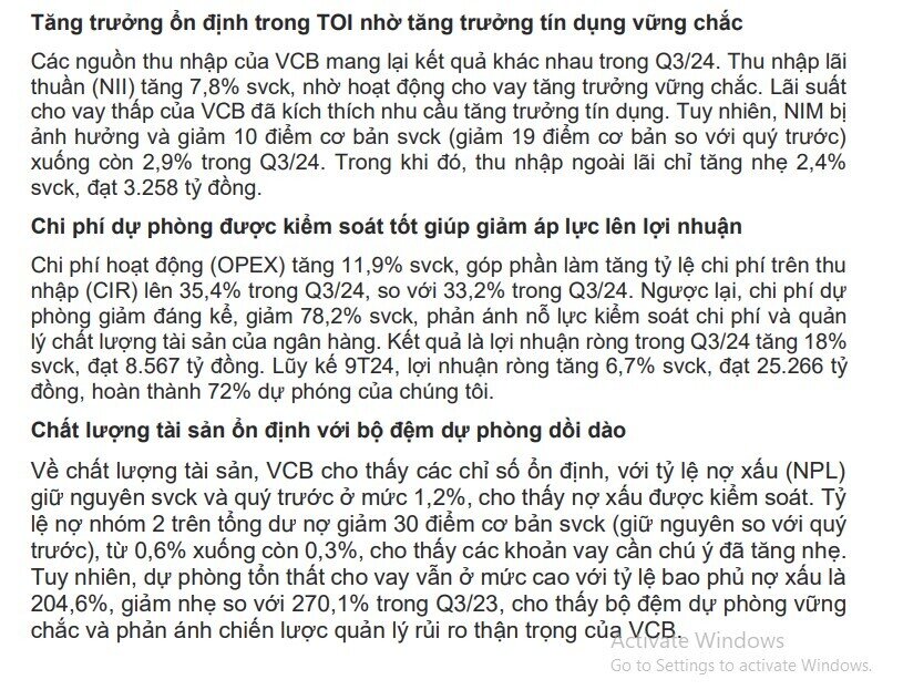 Một mã ngân hàng được khuyến nghị khả quan, tiềm năng tăng giá hơn 20%