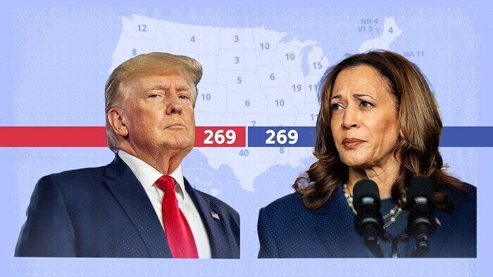 Ông Trump chỉ cần hòa phiếu đại cử tri với bà Harris là đủ để thắng cử?