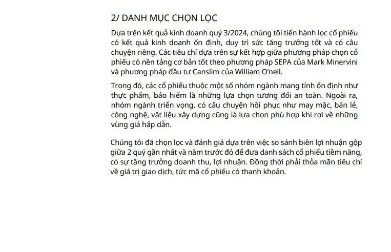 Lọc KQKD quý 3, chuyên gia gọi tên 29 ‘siêu’ cổ phiếu gồm nhiều mã hot như MWG, MSN, HPG...