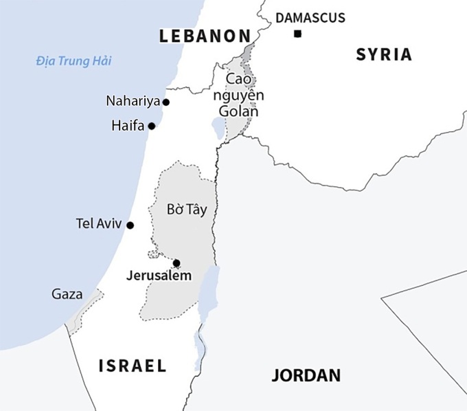 Hezbollah tuyên bố phóng tên lửa, UAV vào loạt căn cứ Israel