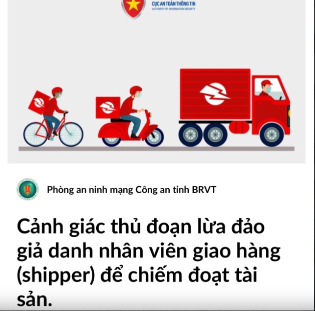 Nhận cuộc gọi của shipper, một phụ nữ bị mất 145 triệu đồng