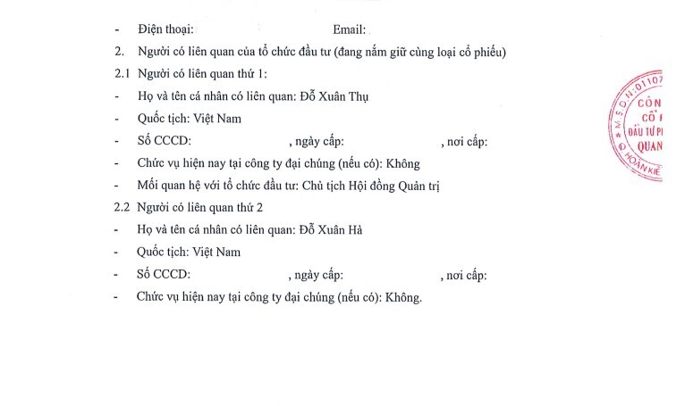 Một công ty 6 tháng tuổi ở Hà Nội chi hơn 300 tỷ mua cổ phiếu VIB