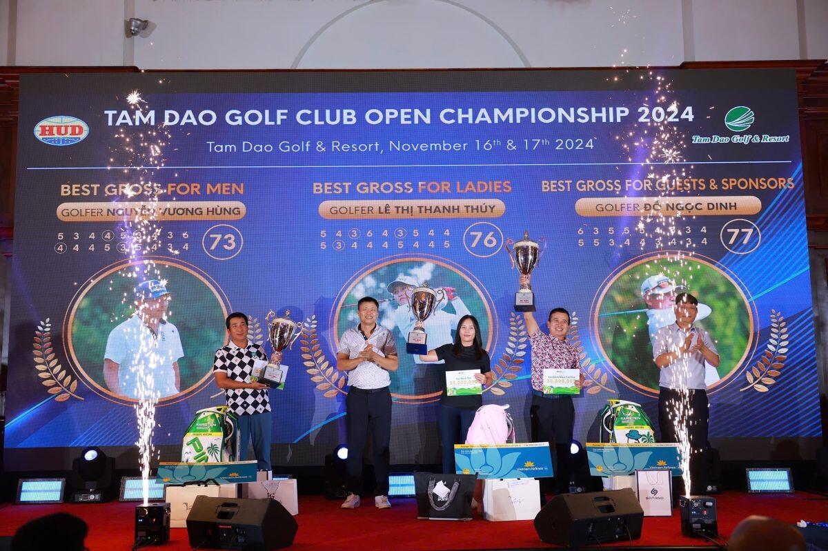 Tam Đảo Golf Club Open Championship 2024: Hơn 600 golfer thi đấu thăng hoa, giải đấu lần lượt gọi tên các nhà vô địch mới