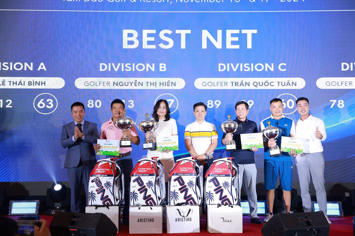 Tam Đảo Golf Club Open Championship 2024: Hơn 600 golfer thi đấu thăng hoa, giải đấu lần lượt gọi tên các nhà vô địch mới