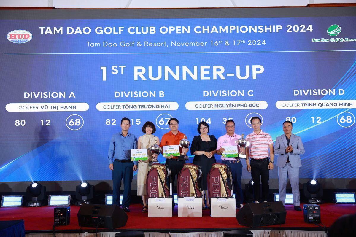 Tam Đảo Golf Club Open Championship 2024: Hơn 600 golfer thi đấu thăng hoa, giải đấu lần lượt gọi tên các nhà vô địch mới