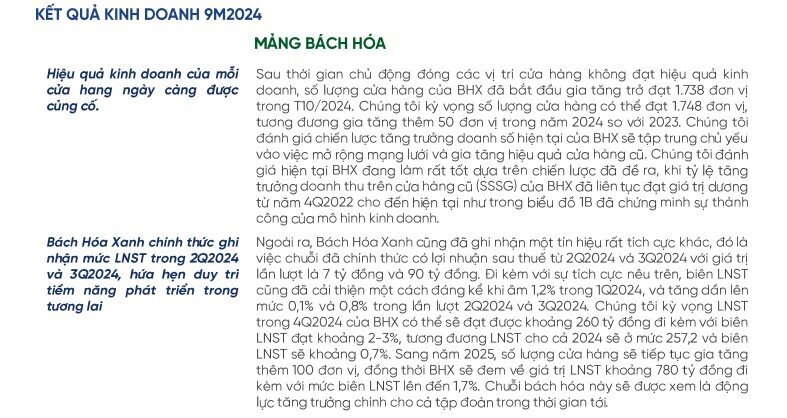 Cổ phiếu MWG được khuyến nghị mua, lợi nhuận kỳ vọng 31%