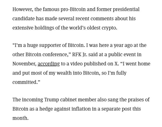 Những thành viên chủ chốt nào của ông Donald Trump đang nắm giữ bitcoin?