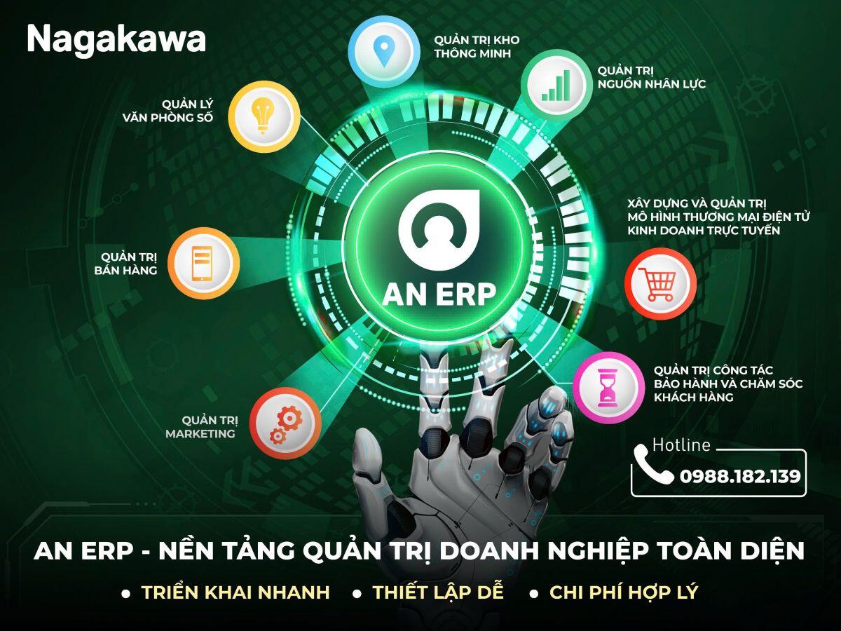 Nakagawa ra mắt giải pháp quản trị doanh nghiệp toàn diện AN ERP