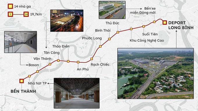 TP HCM chốt giá vé đi Metro Bến Thành - Suối Tiên