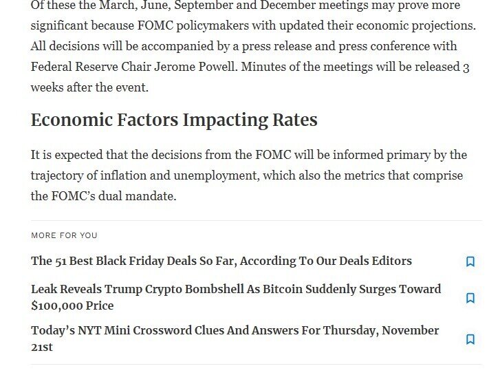 Fed quyết định ra sao với lãi suất vào năm 2025: 2 yếu tố này quyết định tất cả