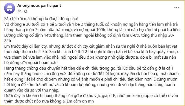 Sắp Tết, thứ duy nhất tôi có chỉ là những khoản nợ