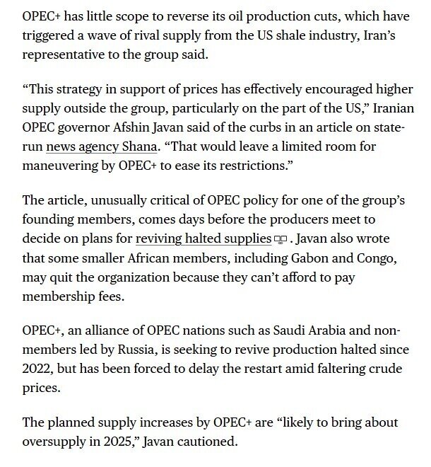 OPEC+ còn rất ít dư địa để tăng sản lượng