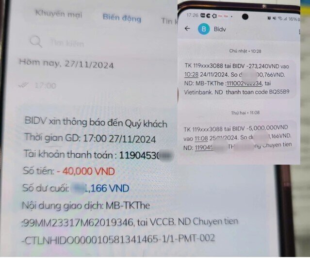 "Hoa mắt" với phí dịch vụ