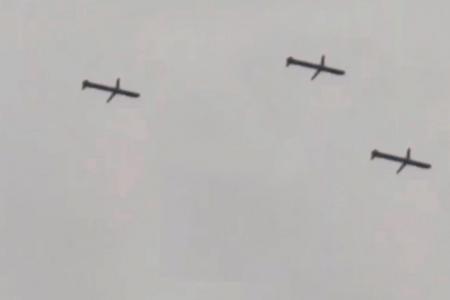 45 tên lửa hành trình Nga bay về phía Ukraine