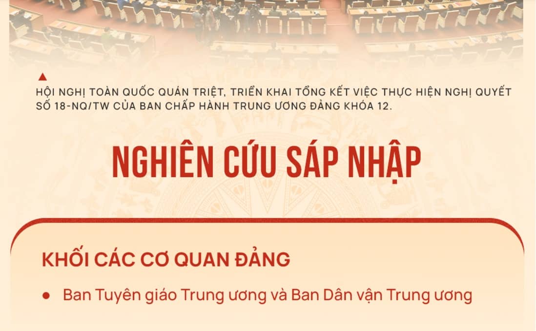 Những bộ ngành, cơ quan sẽ sáp nhập, kết thúc hoạt động
