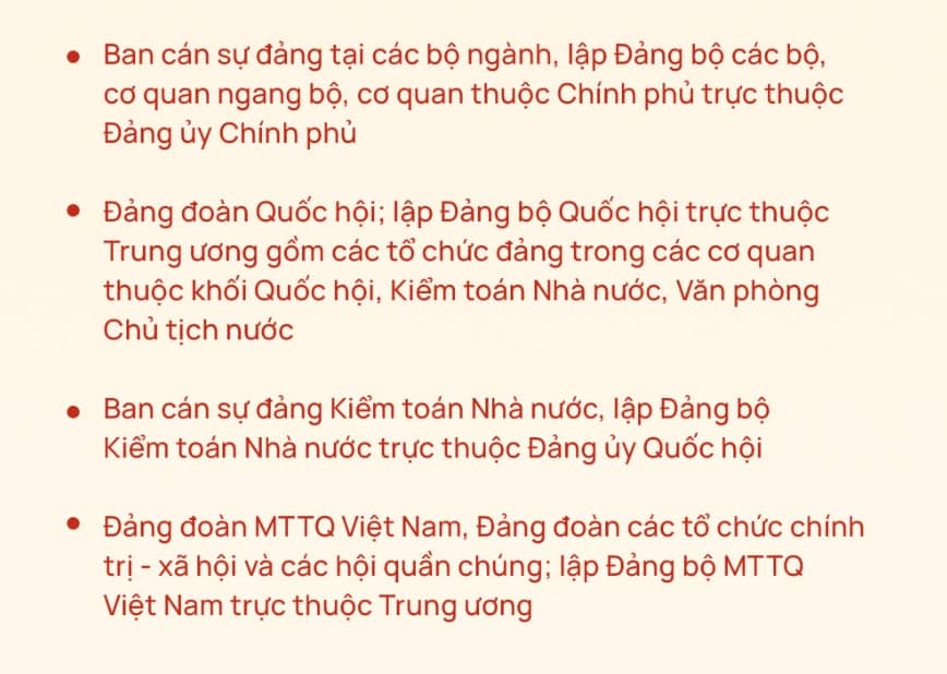 Những bộ ngành, cơ quan sẽ sáp nhập, kết thúc hoạt động