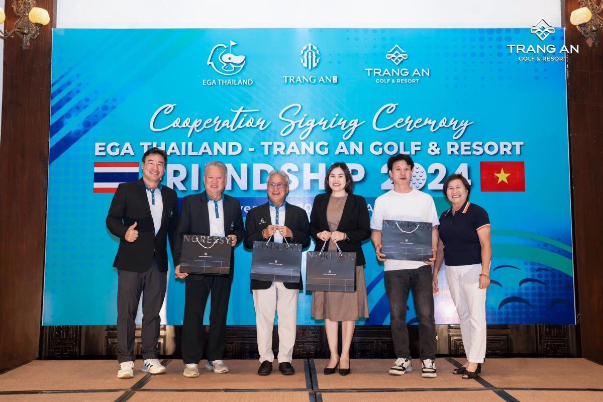 Trang An Golf & Resort  ký kết hợp tác chiến lược du lịch Golf Hiệp hội golf miền Đông Thái Lan (EGA Thailand)