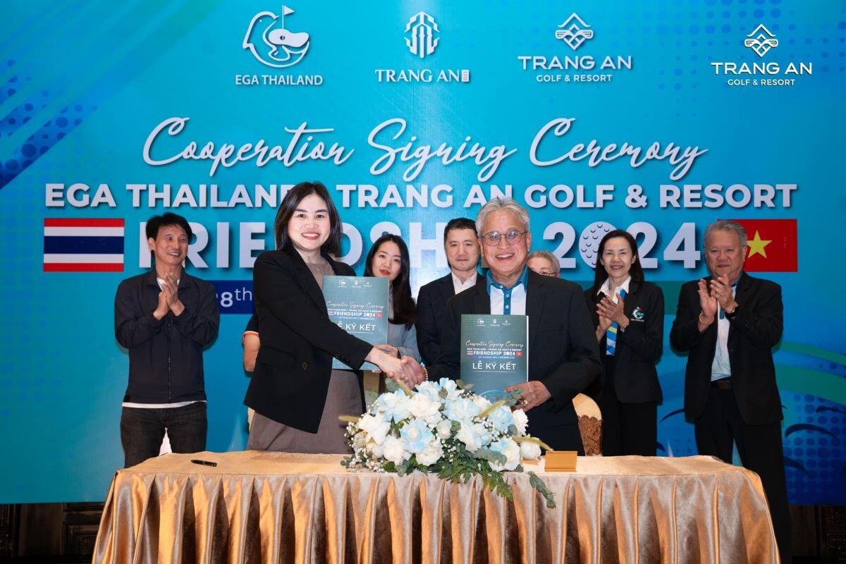 Trang An Golf & Resort  ký kết hợp tác chiến lược du lịch Golf Hiệp hội golf miền Đông Thái Lan (EGA Thailand)