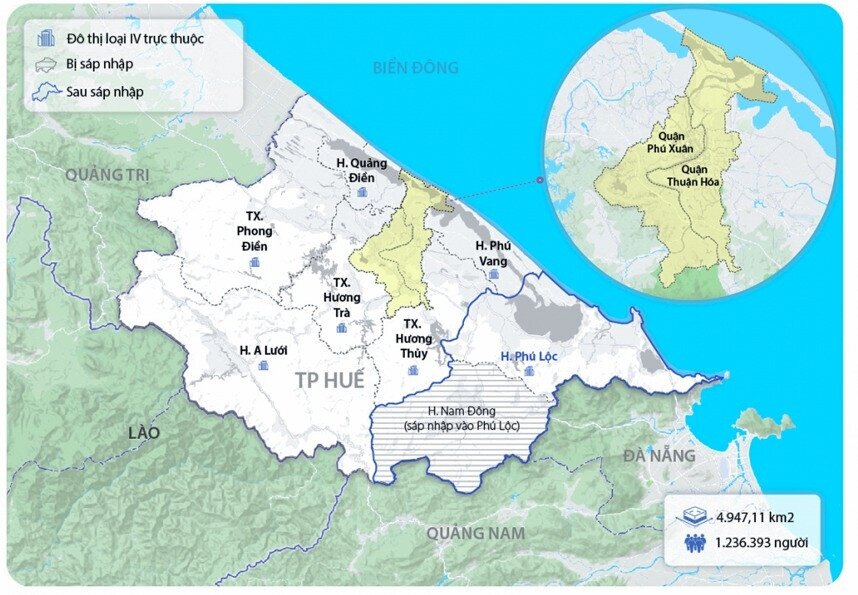 Từ 1/1/2025, thành phố trực thuộc Trung ương thứ 6 của Việt Nam sẽ ‘xóa tên’ một huyện trên bản đồ