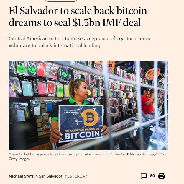 Tuyên bố ‘còn lâu mới bán’ dù Bitcoin tăng dựng đứng, El Salvador bất ngờ hạ tham vọng về tiền số: Chuyện gì đang xảy ra?