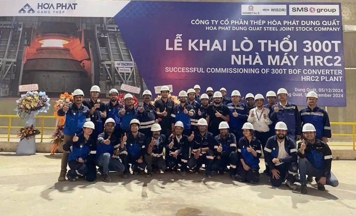 Hòa Phát chính thức khai lò tại siêu dự án thép 85.000 tỷ đồng