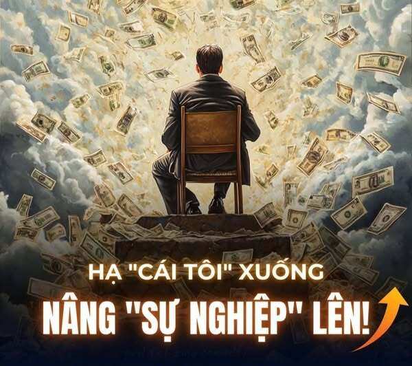 Hạ "cái tôi" xuống, nâng "sự nghiệp" lên!